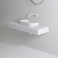  UNITED PRODUCTS Contour Semi Inset Basin by: Thomas Coward Studio | The Source - Bath • Kitchen • Homewares