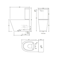 Studio Bagno Manhattan MAN001 Rimless Back Inlet Suite