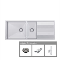 Abey Lugano 1 & 3-4 Bowl Undermount Sink