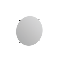Ex.t Stand Round Mirror 60cm