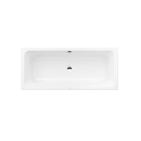 Targa 1700mm Built In Bath With Chrome Overflow, Waste And Bath Filler - Gloss White