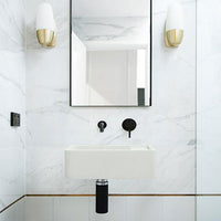 Nood Co Shelf 01 Wall Hung Basin Ivory