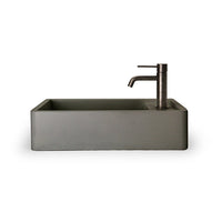 Nood Co Shelf 01 Wall Hung Basin Mid Tone Grey