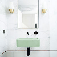 Nood Co Shelf 01 Wall Hung Basin Mint