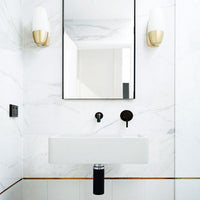 Nood Co Shelf 02 Wall Hung Basin Ivory