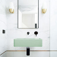 Nood Co Shelf 02 Wall Hung Basin Mint