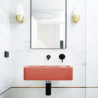 Nood Co Shelf 02 Wall Hung Basin Musk