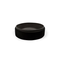 Nood Co Stepp Circle Basin Surface Mount Charcoal