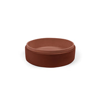 Nood Co Stepp Circle Basin Surface Mount Clay