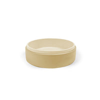 Nood Co Stepp Circle Basin Surface Mount Custard