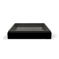Nood Co Stepp Rectangle Basin Surface Mount Charcoal