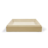 Nood Co Stepp Rectangle Basin Surface Mount Custard