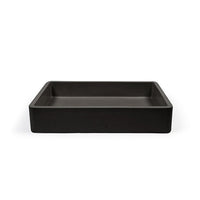 Nood Co Vesl Rectangle Basin Surface Mount Charcoal