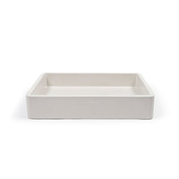 Nood Co Vesl Rectangle Basin Surface Mount Ivory