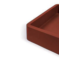 Nood Co Vesl Rectangle Basin Surface Mount Clay