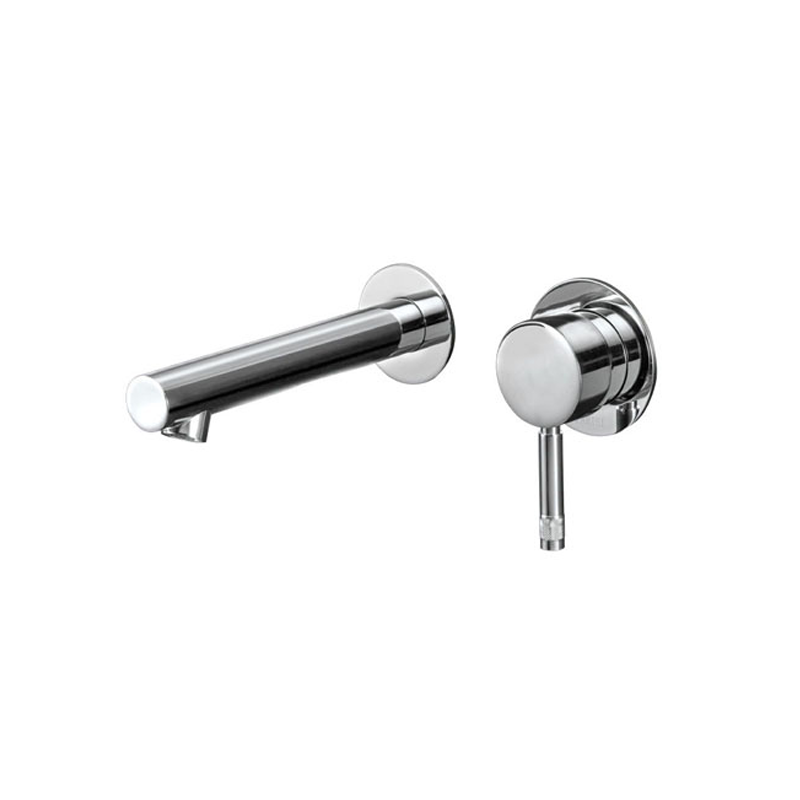 Parisi Tondo Wall Mixer with 220mm Spout - Chrome