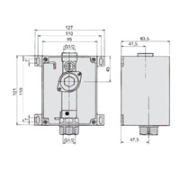 Urinal Flush Valve Body