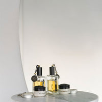 Ex.t Float Mirror White Marble