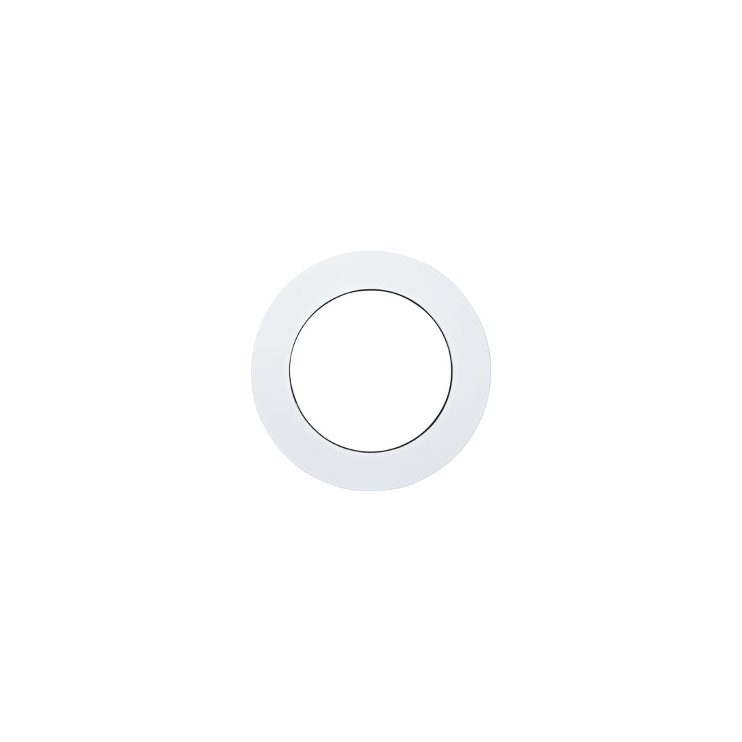 Backplate 62mm Minimal/progressive White