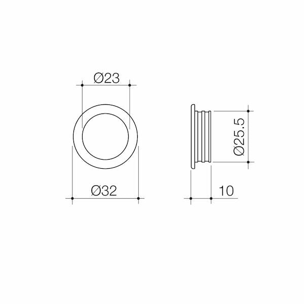 Caroma Overflow Dress Ring
