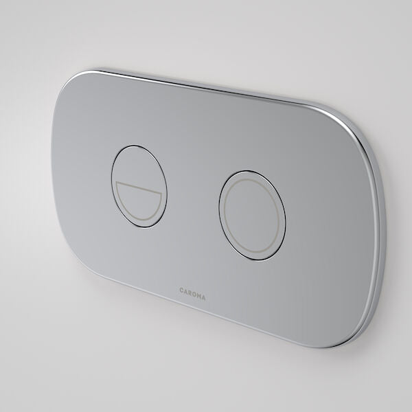 Contura II Invisi Series II® Round DC Dual Flush Button Panel