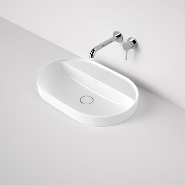 Liano II 600mm Pill Inset Basin with Tap Landing (0 Tap Hole)