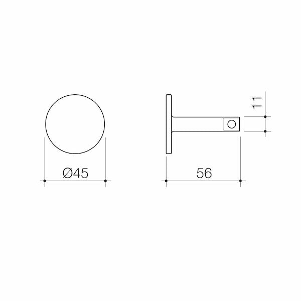 Urbane II Universal Robe Hook