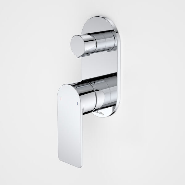Urbane II Bath / Shower Mixer With Diverter - Round Cover Plate