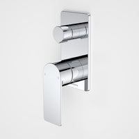 Urbane II Bath / Shower Mixer With Diverter - Rectangular Cover Plate