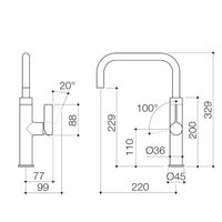 Urbane II Sink Mixer