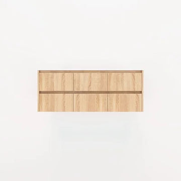 Addison 6-drawer 1278mm  2 Cut-outs