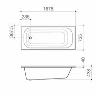 Luna 1675 Bath