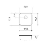 Luna SINGLE BOWL O/M & U/