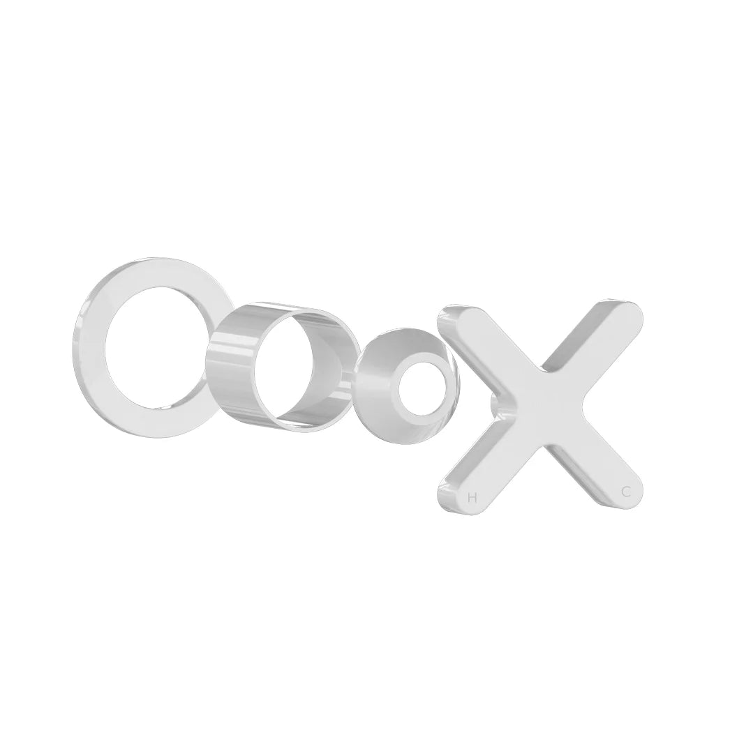 Cross Progressive Handle Kit – White
