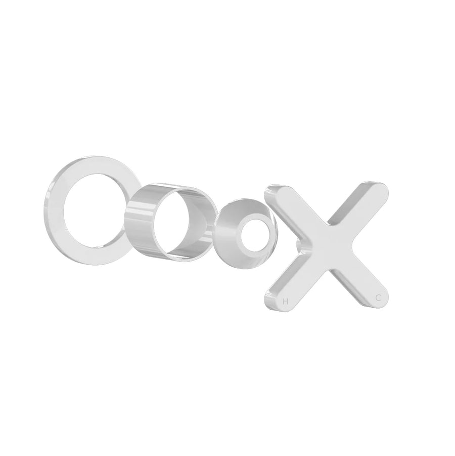 Cross Progressive Handle Kit – White