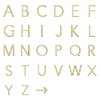 A Letter 60mm