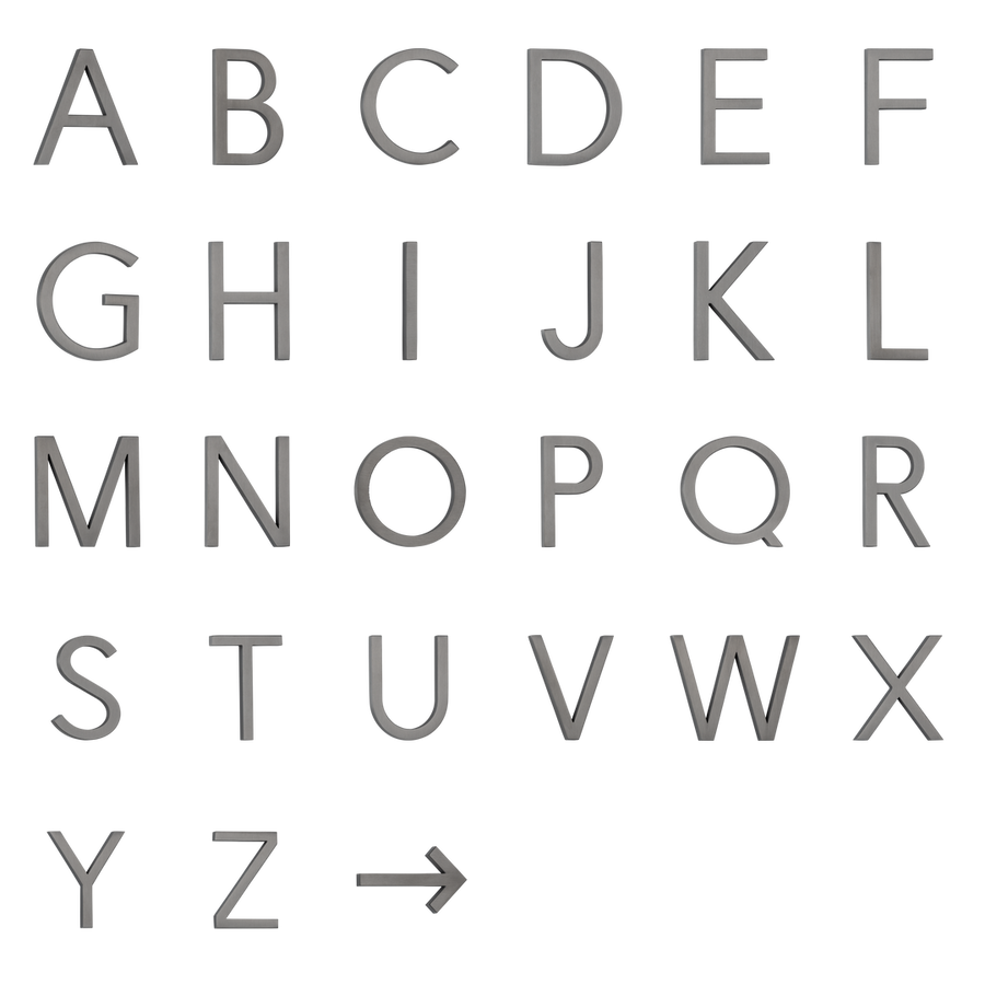 A Letter 60mm