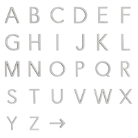 A Letter 60mm