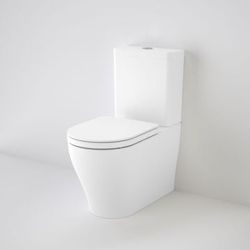 Luna Plus Wall Faced Close Coupled Toilet Suite (Back Entry)