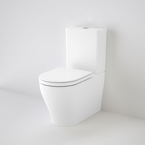 Luna Plus Wall Faced Close Coupled Toilet Suite (Back Entry)