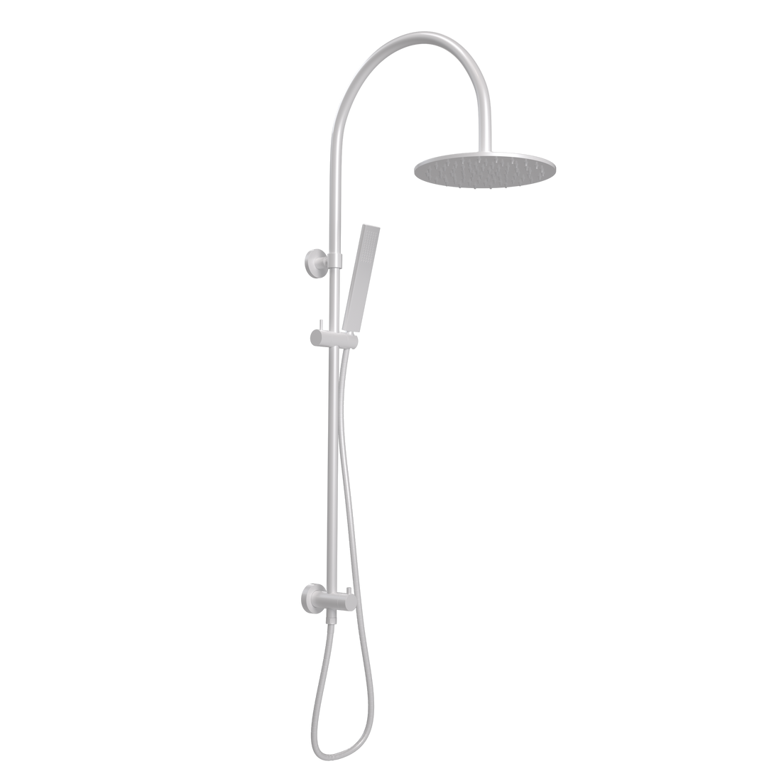 Elysian Gooseneck Shower Rail Set