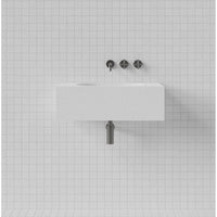 MAINSWATER Harper Wall Basin 700 x 400 x 220 With Overflow