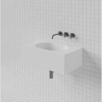 MAINSWATER Harper Wall Basin 700 x 400 x 220 With Overflow