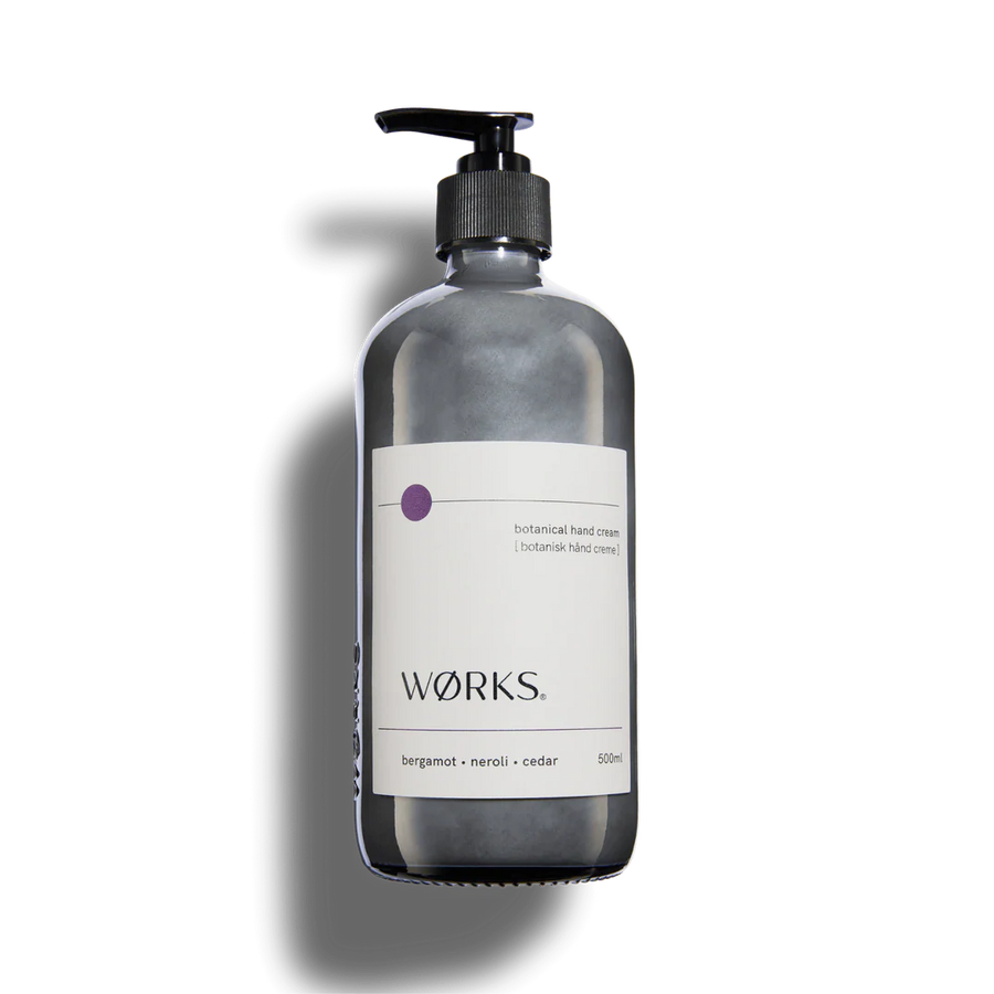 WØRKS Bergamot Hand Cream-500ml