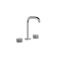 BRODWARE HALO X Basin Set With Square Swivel Spout