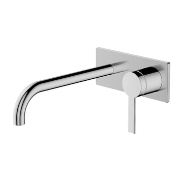 Greens Optima Wall Basin Mixer Chrome