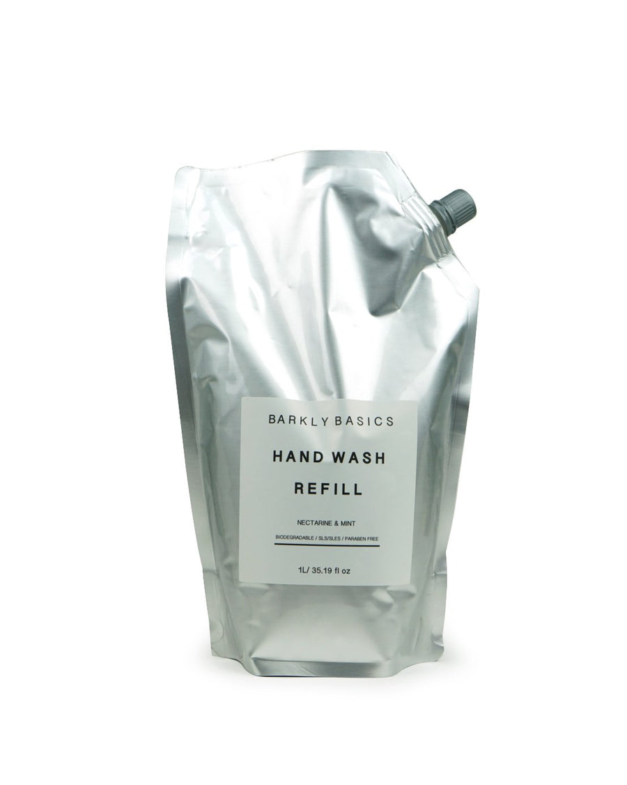 BARKLY BASICS Hand Wash Refill - Nectarine & Mint (1L)