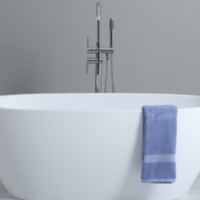 IMPRESSIONS BATHROOMWARE Luxury 1500 Freestanding Bath (IMKB122)