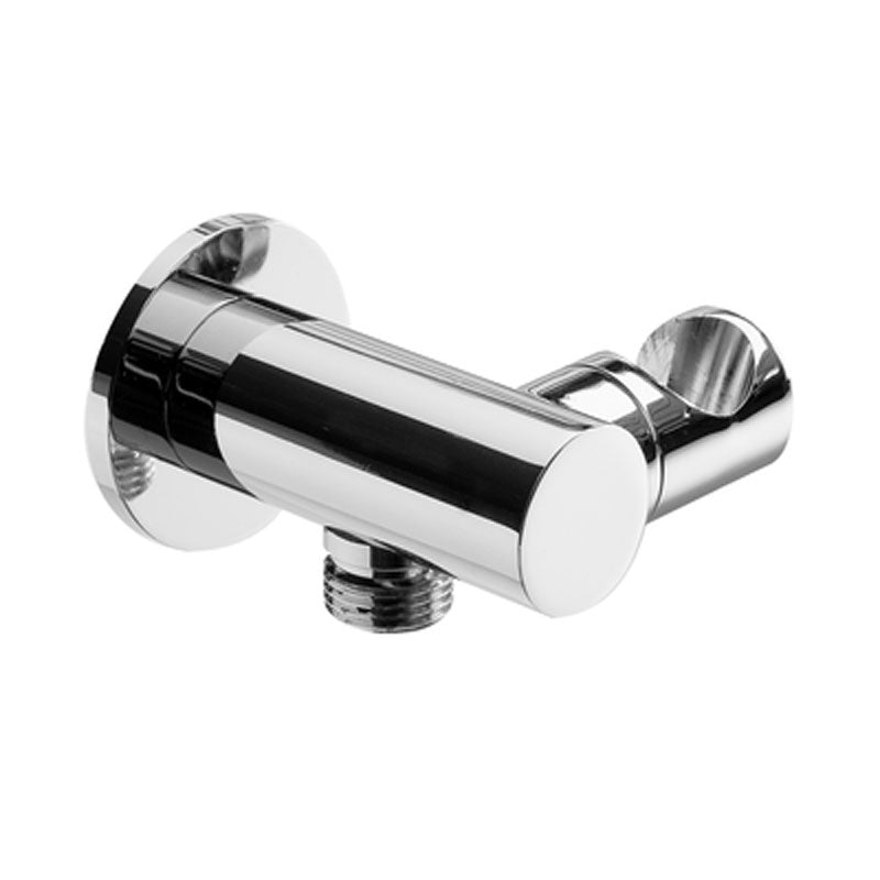 Argent Adjustable Wall Bracket and Union with Round Flange