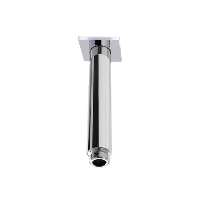 Argent Ceiling Dropper Arm with Square Flange 150mm - Chrome